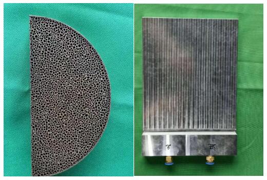 微槽道换热冷板