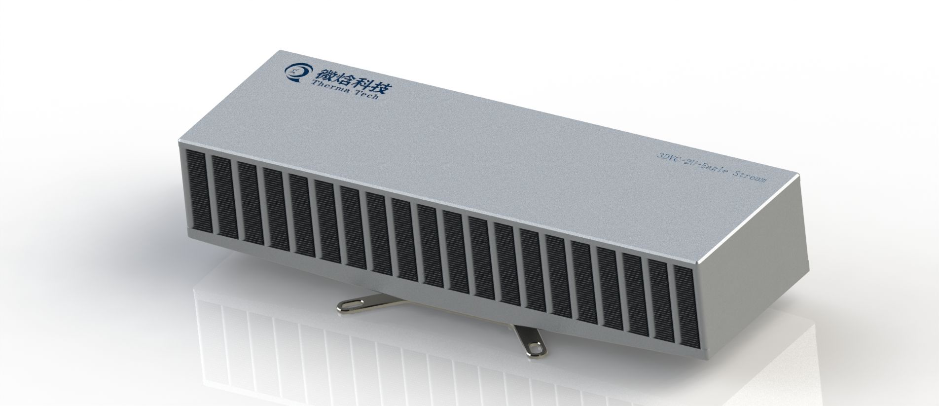 3DVC-2U（Eagle Stream平台 550W）散热器（35-无光铝-粗糙度0.1）